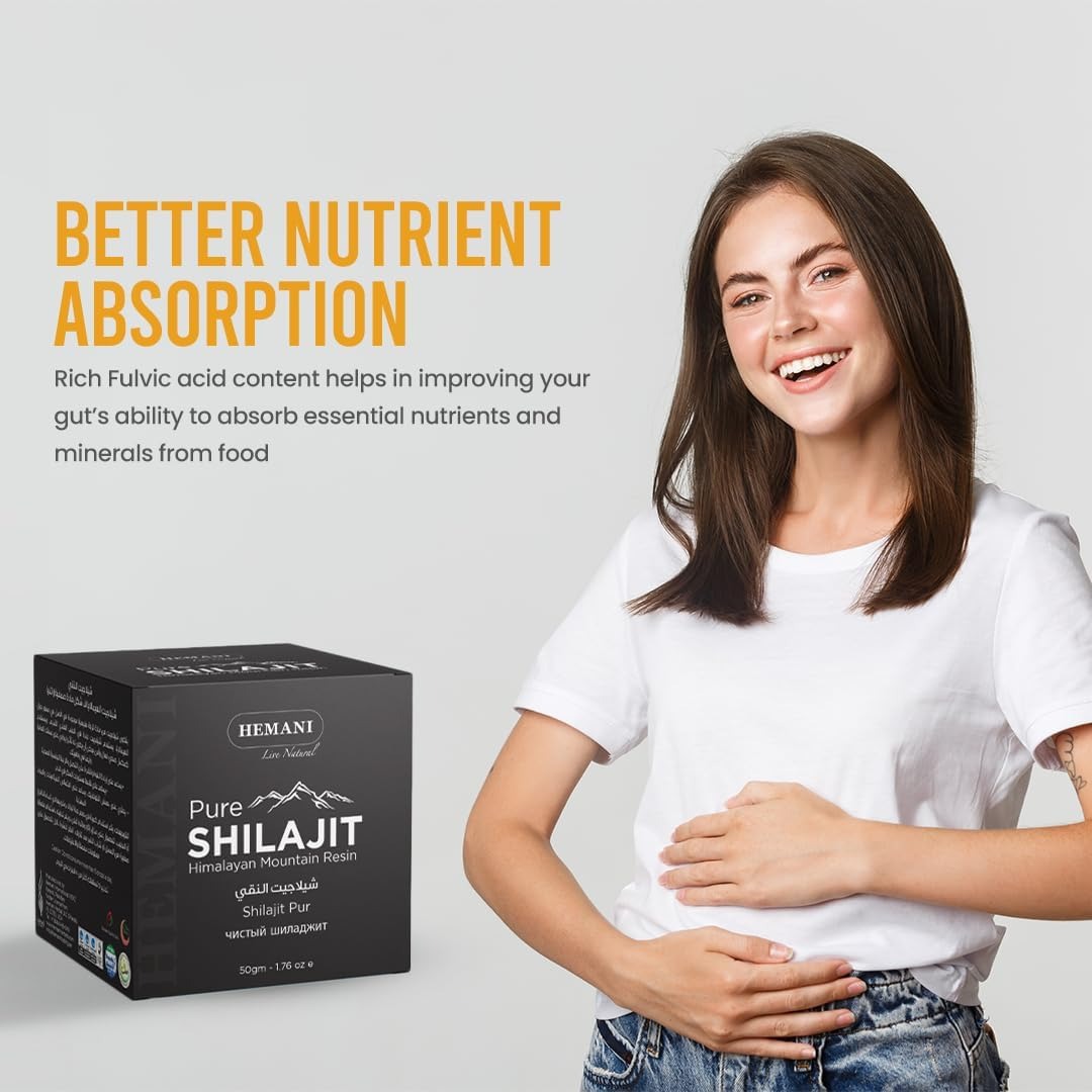 Hemani Pure Shilajit Himalayan Resin