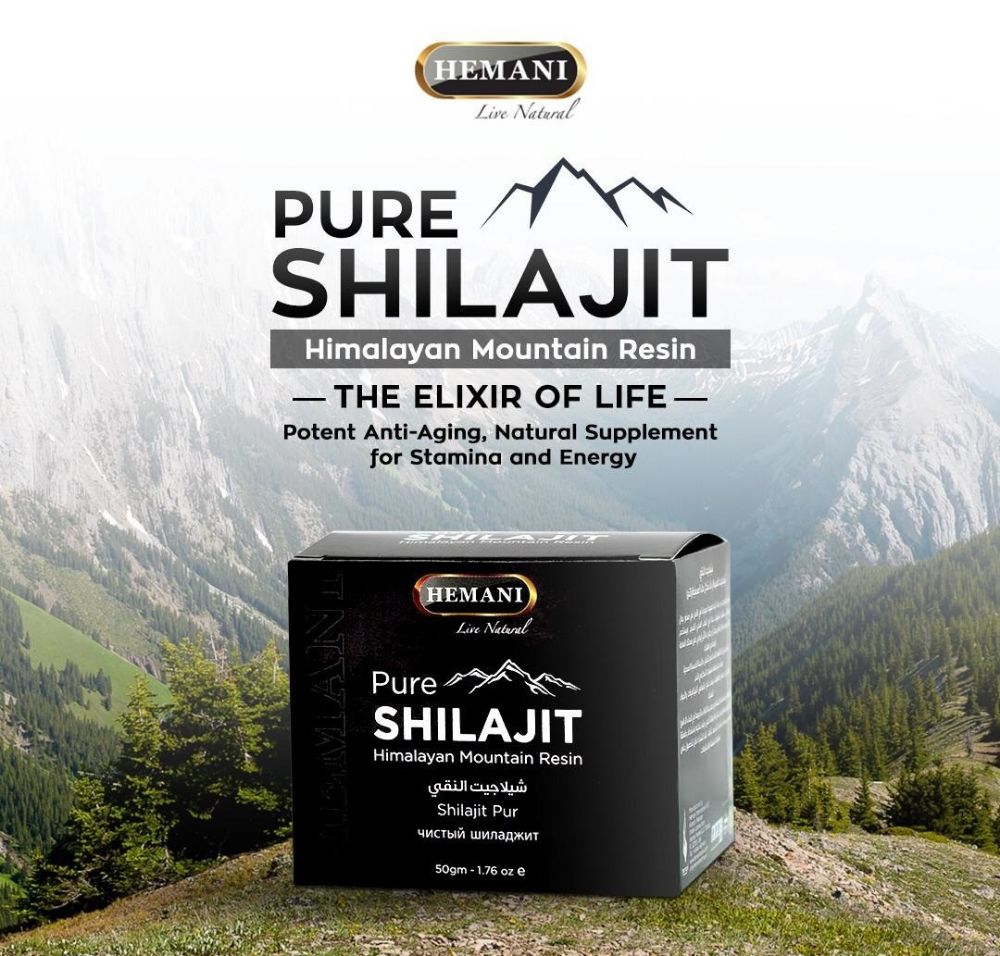 Hemani Pure Shilajit Himalayan Resin