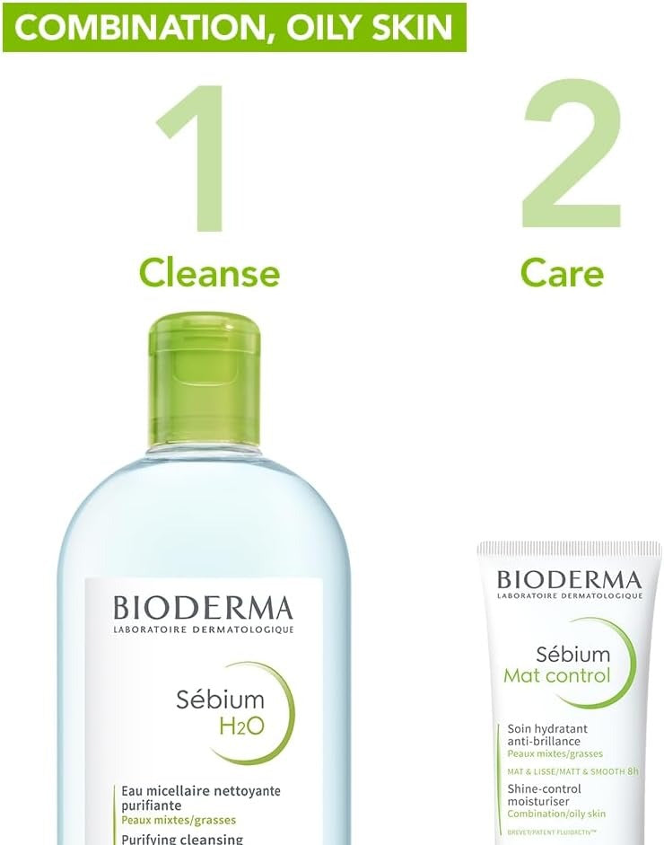 Micellar Water for Oily Skin - Bioderma Sébium H2O 500ml