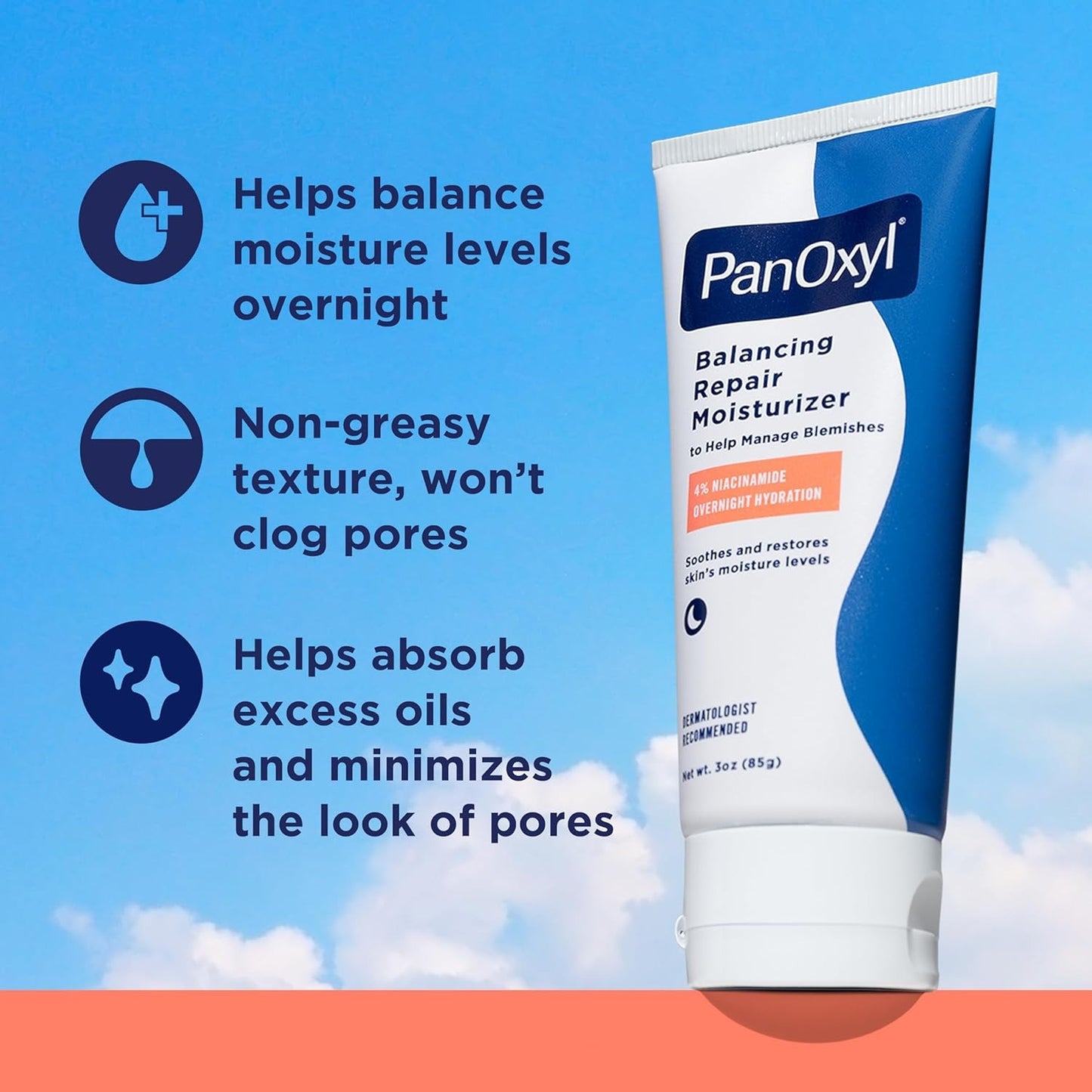 PanOxyl - Balancing Repair Moisturizer 85g (Original)
