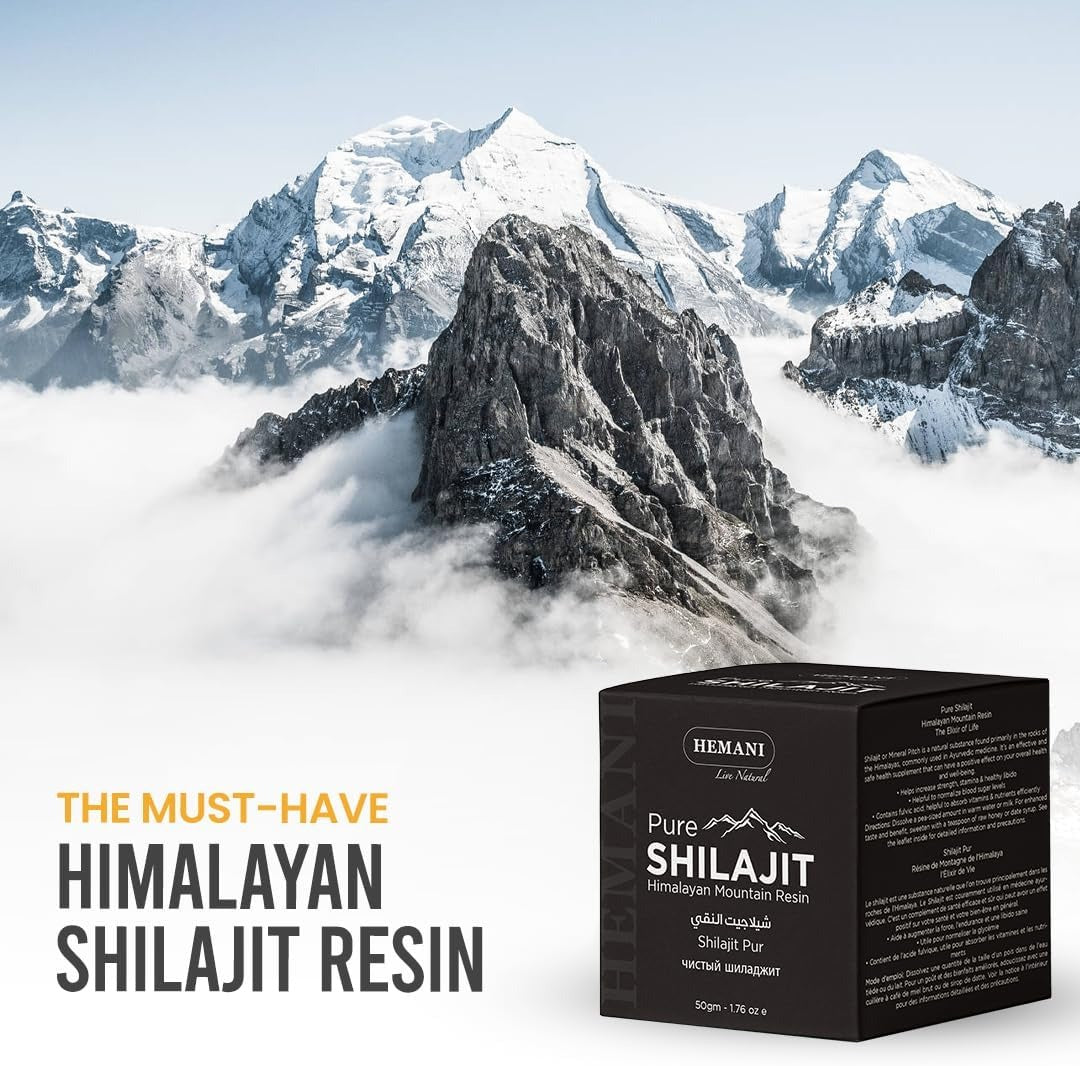 Hemani Pure Shilajit Himalayan Resin
